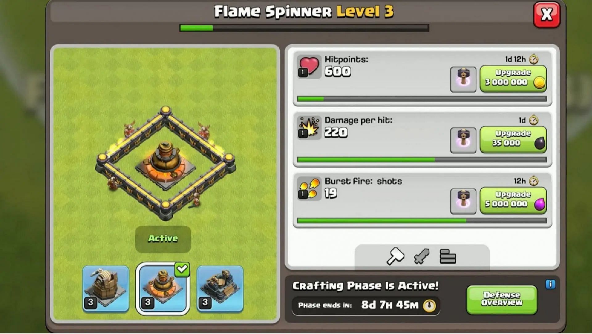 Flame Sniper is among the best of the new defenses in COC (Image via Supercell)